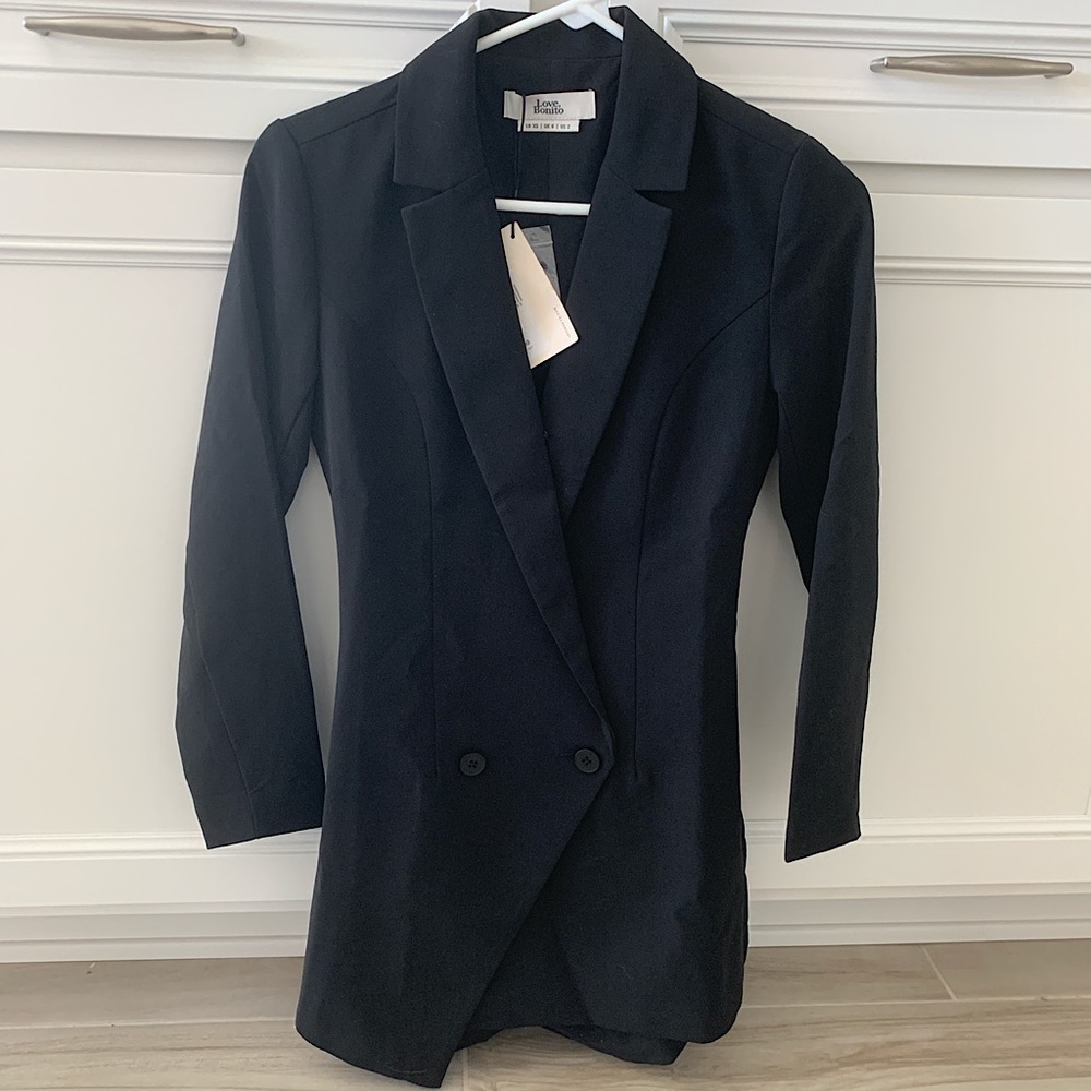 Love Bonito Blazer Romper Size XS